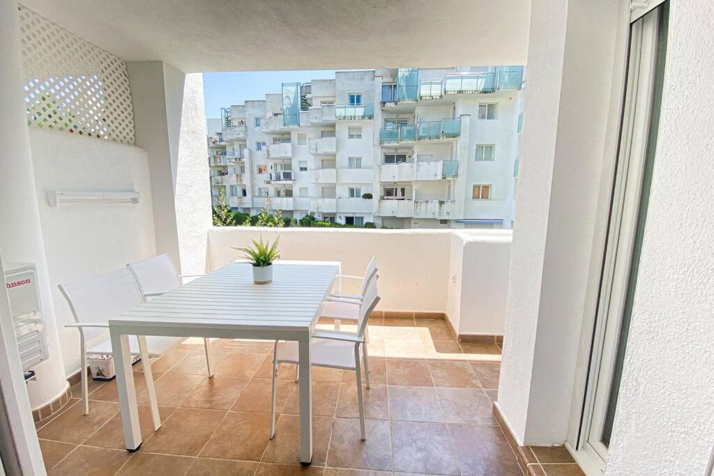 Апартаменты Blue Marina - Terraza, Piscina Y Wifi Gratis Росас Экстерьер фото